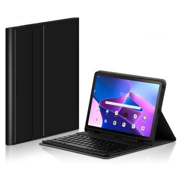 Husă Cu Tastatură Bluetooth Lenovo Tab M10 Plus Gen 3 (Ambalaj Deschis - Vrac) - Negru