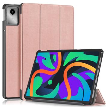 Husă Folio Smart Lenovo Tab M11 - Tri-Fold - Auriu Roze