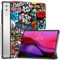 Husă Folio Smart Lenovo Yoga Tab Plus - Tri-Fold - Graffiti