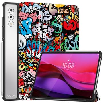 Husă Folio Smart Lenovo Yoga Tab Plus - Tri-Fold - Graffiti