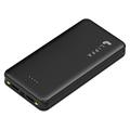 Lippa 20000mAh Power Bank cu 2 porturi USB-A - Negru