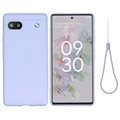 Husă Silicon Lichid Google Pixel 6a - Violet