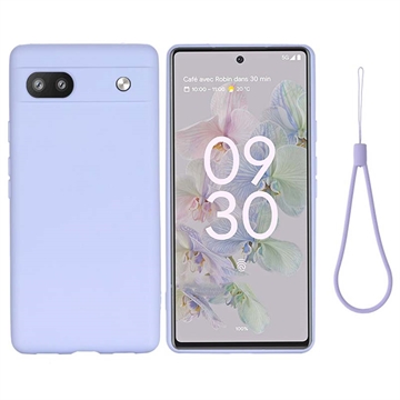 Husă Silicon Lichid Google Pixel 6a - Violet