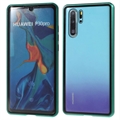 Husă Magnetică cu Geam Sticlă Temperată Huawei P30 Pro