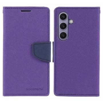 Husă Portofel pentru Samsung Galaxy S24+ Mercury Goospery Fancy Diary - Violet