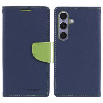 Husă Portofel pentru Samsung Galaxy S24+ Mercury Goospery Fancy Diary - Albastru