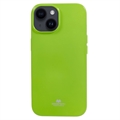 Husă TPU iPhone 15 - Mercury Goospery Glitter - Verde