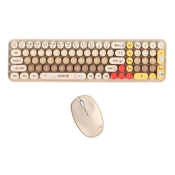 Set tastatură și mouse fără fir Mofii Baby Bear - QWERTY