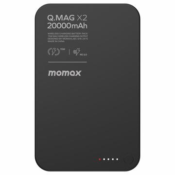 Power Bank magnetic fără fir Momax Q.Mag X2 20000mAh