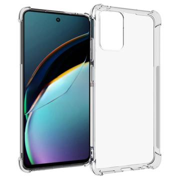 Husă TPU Antialunecare Motorola Moto G (2024) - Transparent