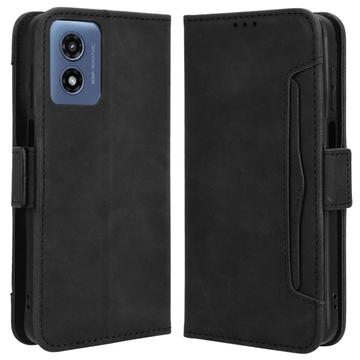 Husă Portofel Motorola Moto G Play (2024) - Cardholder - Negru