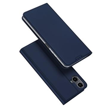 Husă Flip Motorola Moto G34 - Dux Ducis Skin Pro - Albastru