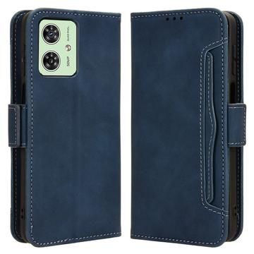 Husă Portofel Motorola Moto G54 - Cardholder - Blu