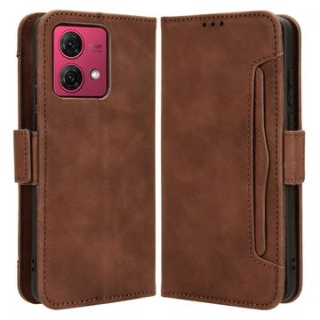 Husă Portofel Motorola Moto G84 - Cardholder - Maro