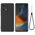 Husă Silicon Motorola Moto G85/S50 Neo - Liquid - Negru