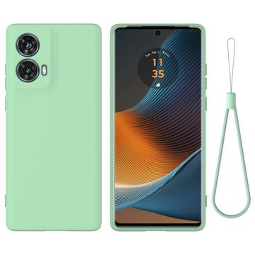 Husă Silicon Motorola Moto G85/S50 Neo - Liquid - Verde