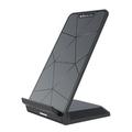 NILLKIN PRO Qi Standard Double Coil Vertical Fast Wireless Charger Stand for iPhone Samsung etc. (Open Box - Bulk Satisfactory)