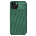 Husă Hibrid iPhone 15 - Nillkin CamShield Pro - Verde