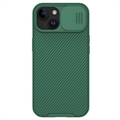 Husă Hibrid iPhone 15 Plus - Nillkin CamShield Pro - Verde