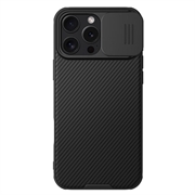 Husă Hibrid iPhone 16 Pro - Nillkin CamShield Pro - Negru