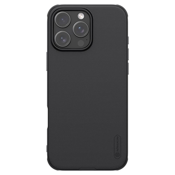 Husă Hibrid iPhone 16 Pro - Nillkin Super Frosted Shield Pro - Negru