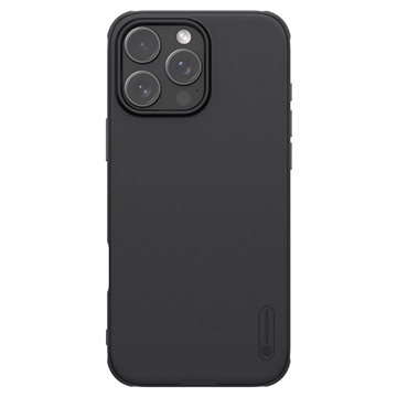 Husă Hibrid iPhone 16 Pro Max - Nillkin Super Frosted Shield Pro - Negru