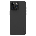 Husă Hibrid iPhone 15 Pro Max - Nillkin Super Frosted Shield Pro - Negru