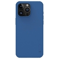 Husă Hibrid iPhone 15 Pro - Nillkin Super Frosted Shield Pro - Albastru