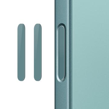 Northjo Camera Control Button Protecție din sticlă temperată pentru iPhone 16 Pro/16 Pro Max/16/16 Plus - 2 buc. - Teal