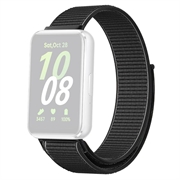 Samsung Galaxy Fit3 Curea din Nailon cu închidere Velcro - Negru