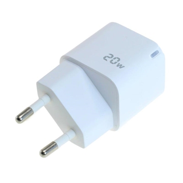 Încărcător OTB USB-C GaN 20W - Încărcător rapid Compact Power Delivery PD - Alb