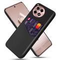 Husă cu Buzunar Card OnePlus 12R/Ace 3 - KSQ - Negru