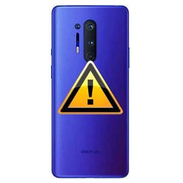 Reparație Capac Baterie OnePlus 8 Pro - Albastru