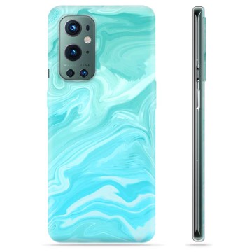 Husă TPU - OnePlus 9 Pro - Marmură Albastră