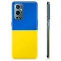 Husă TPU Steagul Ucrainei - OnePlus 9 Pro - Galben și Albastru Deschis