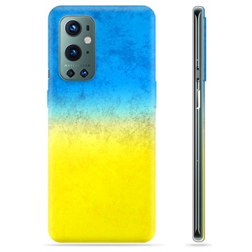 Steagul Ucrainei TPU husă -OnePlus 9 Pro - Bicoloră