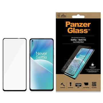 Geam Protecție PanzerGlass E2E Case Friendly - OnePlus Nord 2T - Marginea Neagră