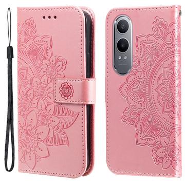 Husă Portofel OnePlus Nord CE4 Lite/Oppo K12x - Mandala - Roz