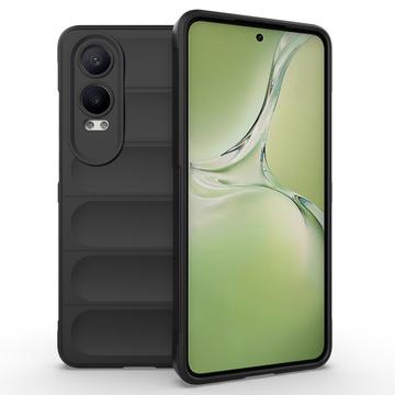 Husă TPU OnePlus Nord CE4 Lite/Oppo K12x - Rugged - Negru