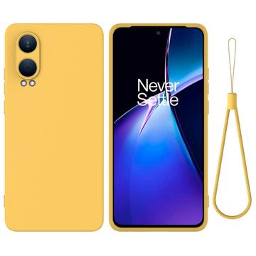 Husă Silicon OnePlus Nord CE4 Lite/Oppo K12x - Liquid - Galben