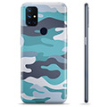 Husă TPU - OnePlus Nord N10 5G - Camuflaj Albastru