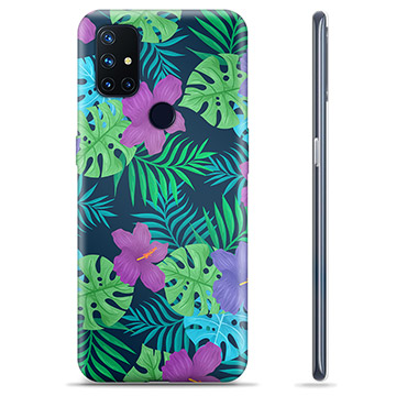 Husă TPU - OnePlus Nord N10 5G - Floare Tropicală