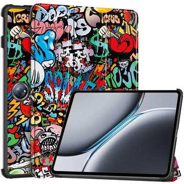 Husă Folio Smart OnePlus Pad 2 - Tri-Fold - Graffiti