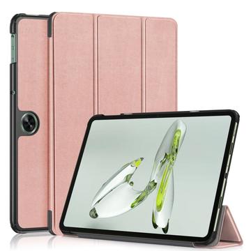 Husă Folio Smart OnePlus Pad Go/Oppo Pad Air2 - Tri-Fold - Auriu Roze