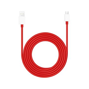 Cablu OnePlus SuperVOOC USB-A / Type-C - 10A, 1.5m - Roșu