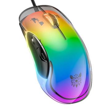 Onikuma CW925 RGB Mouse de gaming cu fir - negru