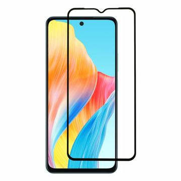 Protector de Ecran din Sticla Securizata pentru Oppo A58 4G - Full Cover - Marginea Neagră