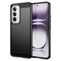 Husă TPU Brushed Oppo Reno12 - Fibră de Carbon