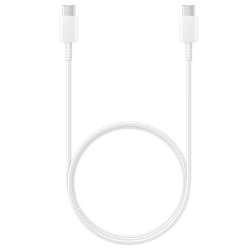 Cablu Samsung USB-C / USB-C - EP-DA705BWEGWW - 1m - Vrac - Alb