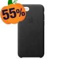 Husă Piele iPhone 7 / iPhone 8 - Apple MQH92ZM/A - Negru